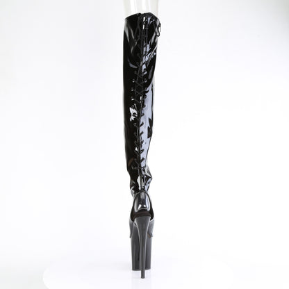 【PLEASER】FLAMINGO-3017 シューズ Blk Str Pat/Blk【取寄】
