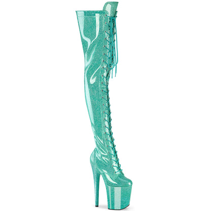 【PLEASER】FLAMINGO-3020GP シューズ Aqua Glitter Pat/M【取寄】