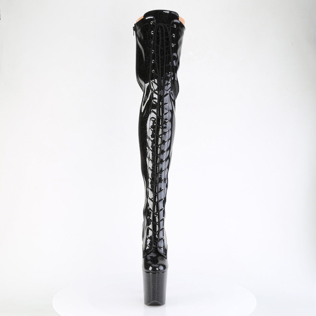 【PLEASER】FLAMINGO-3020GP シューズ Blk Glitter Pat/M【取寄】