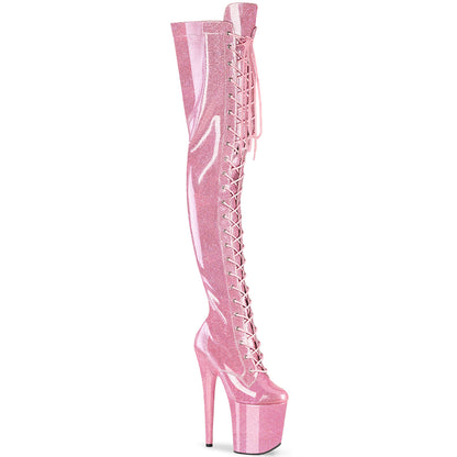 【PLEASER】FLAMINGO-3020GP シューズ B. Pink Glitter Pat/M【取寄】