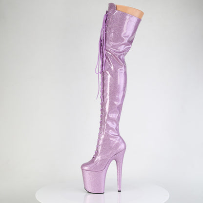 【PLEASER】FLAMINGO-3020GP シューズ Lilac Glitter Pat/M【取寄】