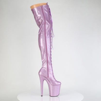 【PLEASER】FLAMINGO-3020GP シューズ Lilac Glitter Pat/M【取寄】