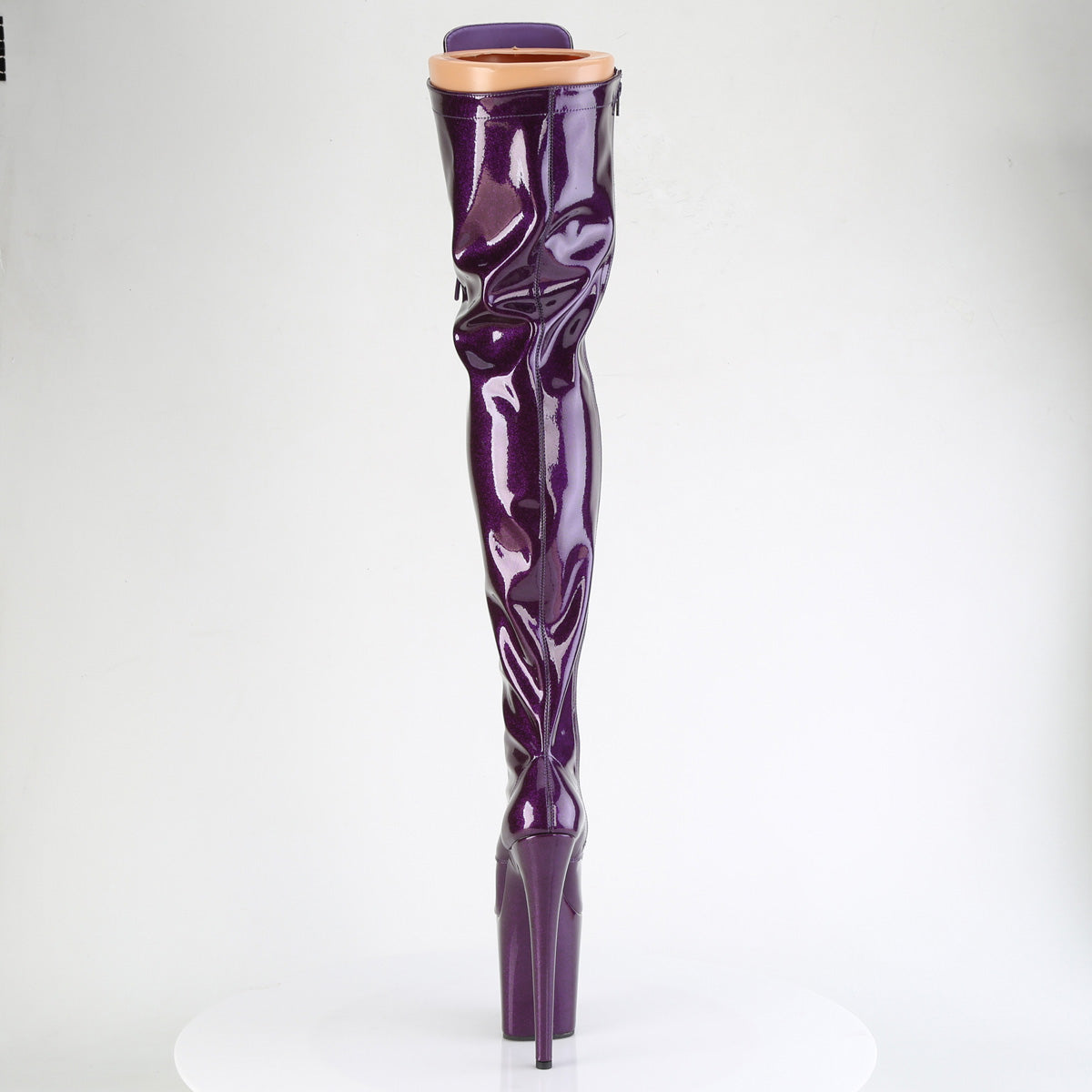 【PLEASER】FLAMINGO-3020GP シューズ Purple Glitter Pat/M【取寄】