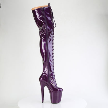 【PLEASER】FLAMINGO-3020GP シューズ Purple Glitter Pat/M【取寄】