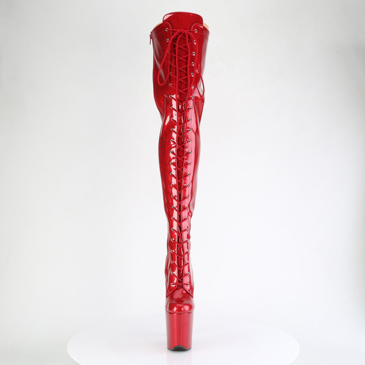 【PLEASER】FLAMINGO-3020GP シューズ Red Glitter Pat/M【取寄】