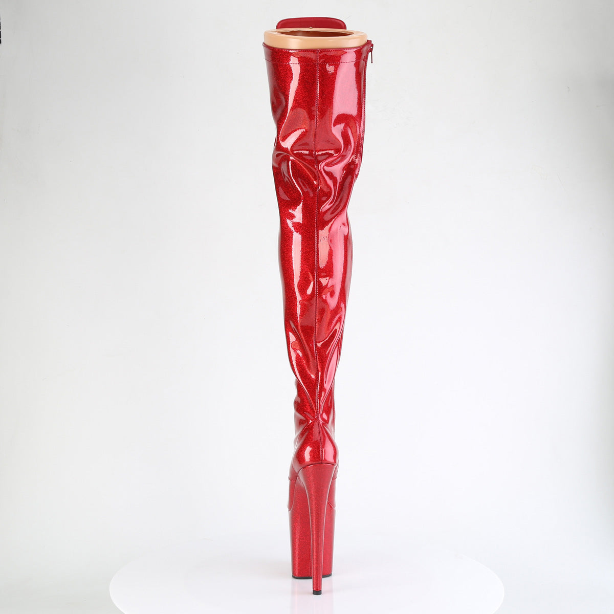 【PLEASER】FLAMINGO-3020GP シューズ Red Glitter Pat/M【取寄】