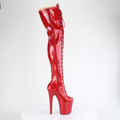 【PLEASER】FLAMINGO-3020GP シューズ Red Glitter Pat/M【取寄】