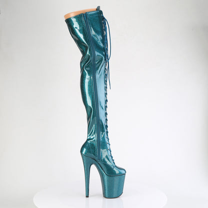 【PLEASER】FLAMINGO-3020GP シューズ Teal Glitter Pat/M【取寄】