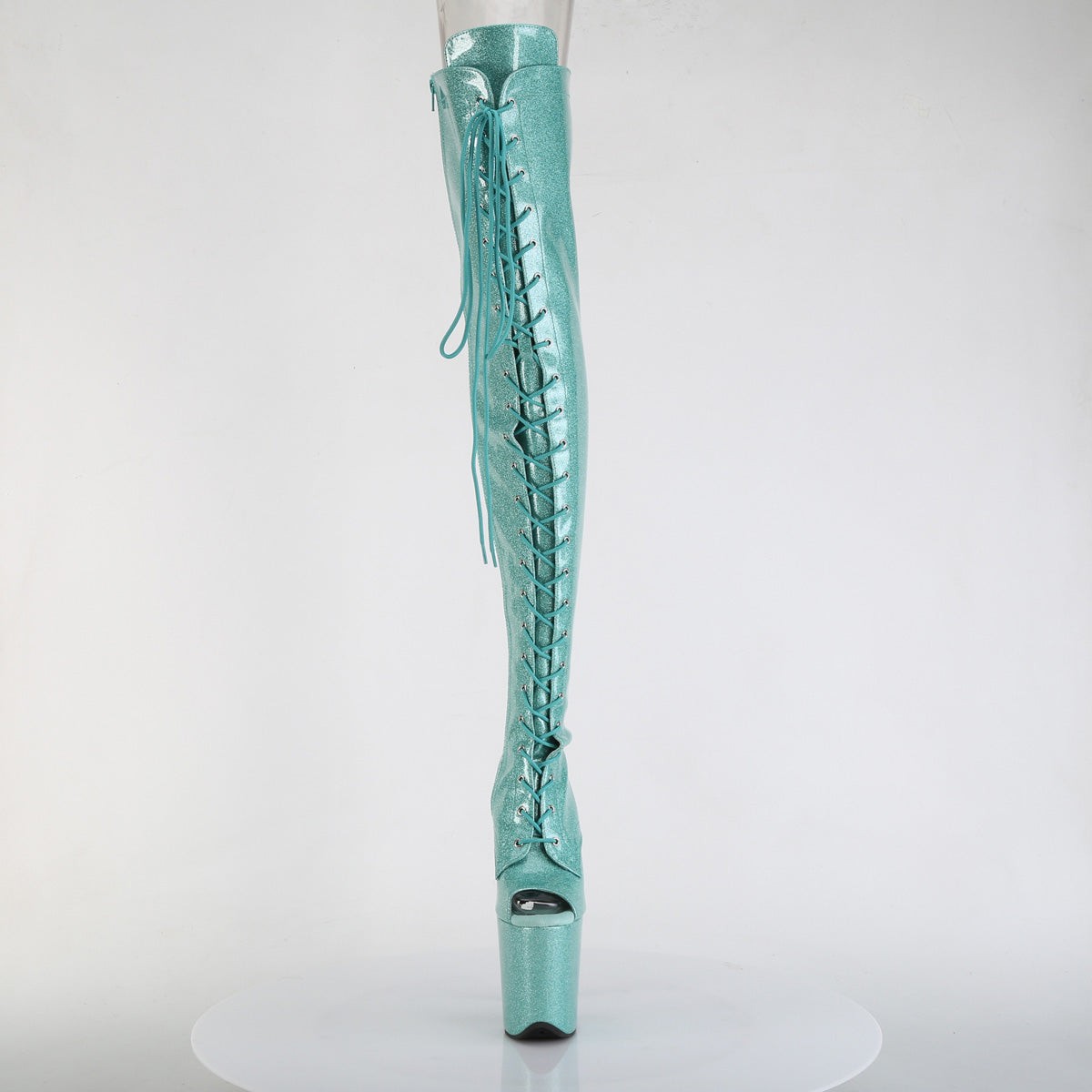 【PLEASER】FLAMINGO-3021GP シューズ Aqua Glitter Pat/M【取寄】