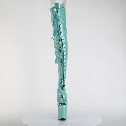 【PLEASER】FLAMINGO-3021GP シューズ Aqua Glitter Pat/M【取寄】