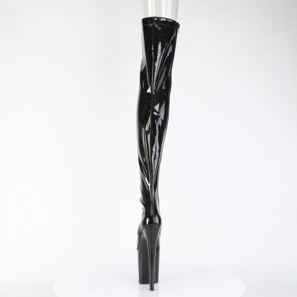 【PLEASER】FLAMINGO-3021GP シューズ Blk Glitter Pat/M【取寄】