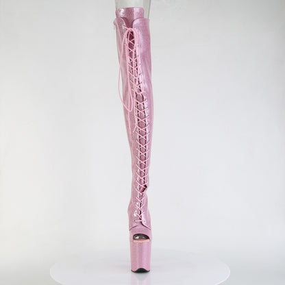 【PLEASER】FLAMINGO-3021GP シューズ B. Pink Glitter Pat/M【取寄】