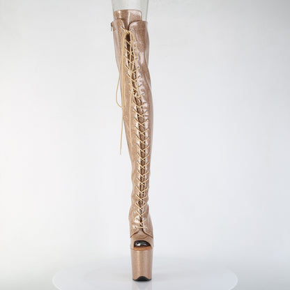 【PLEASER】FLAMINGO-3021GP シューズ Gold Glitter Pat/M【取寄】