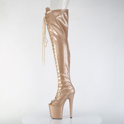 【PLEASER】FLAMINGO-3021GP シューズ Gold Glitter Pat/M【取寄】