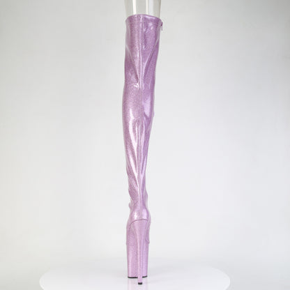 【PLEASER】FLAMINGO-3021GP シューズ Lilac Glitter Pat/M【取寄】