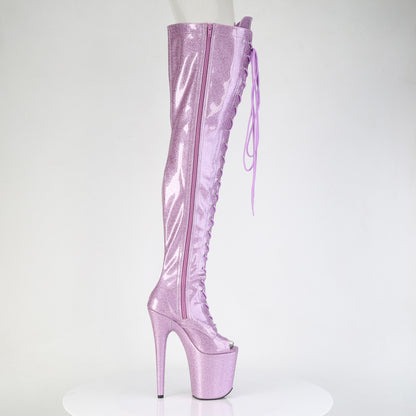 【PLEASER】FLAMINGO-3021GP シューズ Lilac Glitter Pat/M【取寄】