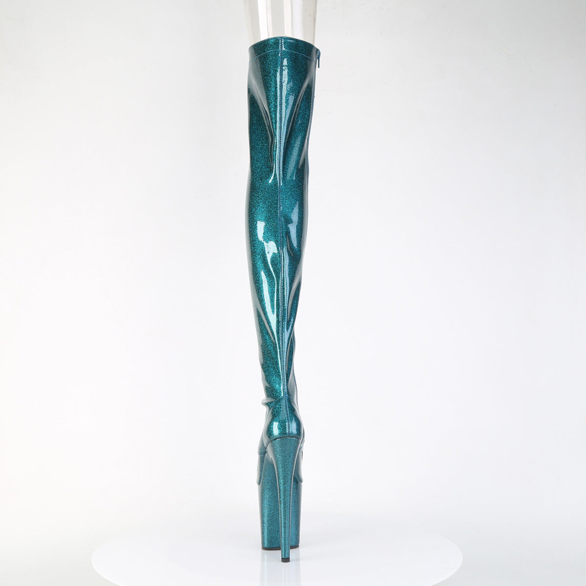 【PLEASER】FLAMINGO-3021GP シューズ Teal Glitter Pat/M【取寄】
