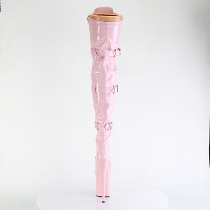 【PLEASER】FLAMINGO-3028 シューズ B. Pink Str. Pat/B. Pink【取寄】