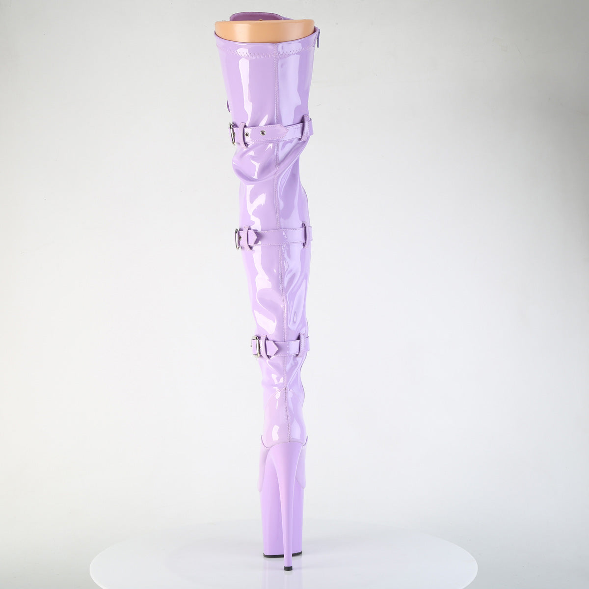 【PLEASER】FLAMINGO-3028 シューズ Lavender Str. Pat/Lavender【取寄】