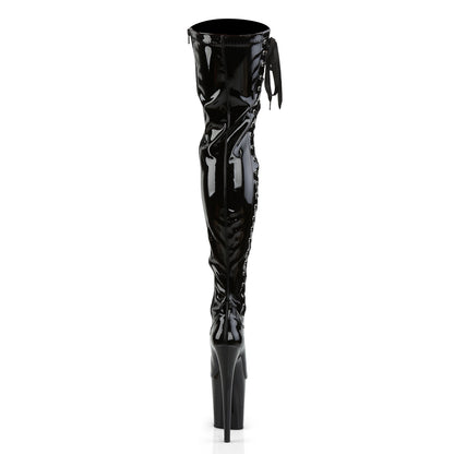 【PLEASER】FLAMINGO-3050 シューズ Blk Str Pat/Blk【取寄】