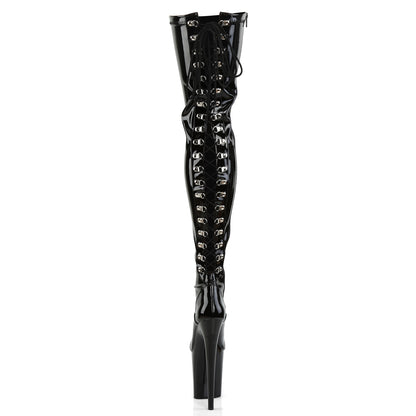【PLEASER】FLAMINGO-3063 シューズ Blk Str Pat/Blk【取寄】