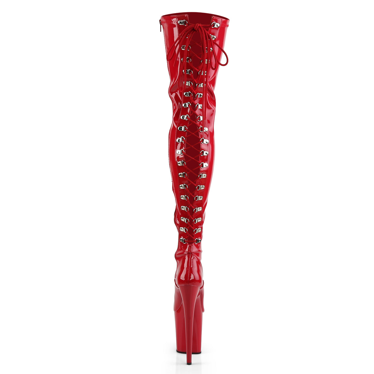 【PLEASER】FLAMINGO-3063 シューズ Red Str Pat/Red【取寄】