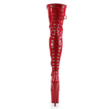 【PLEASER】FLAMINGO-3063 シューズ Red Str Pat/Red【取寄】
