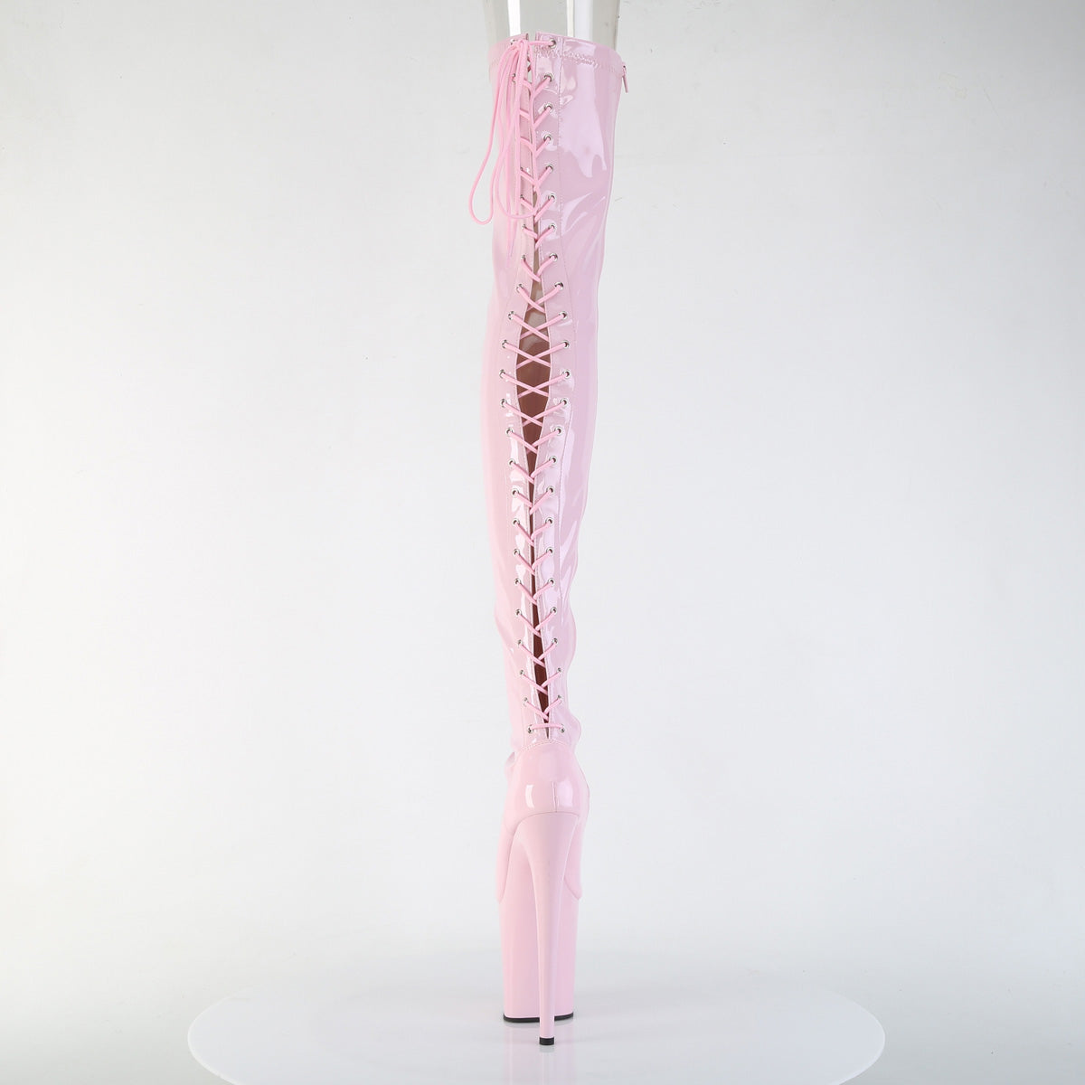 【PLEASER】FLAMINGO-3850 シューズ B. Pink Str. Pat/B. Pink【取寄】