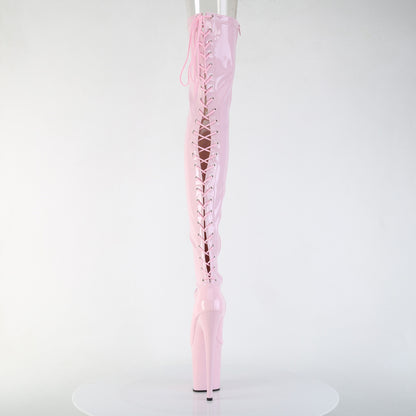 【PLEASER】FLAMINGO-3850 シューズ B. Pink Str. Pat/B. Pink【取寄】