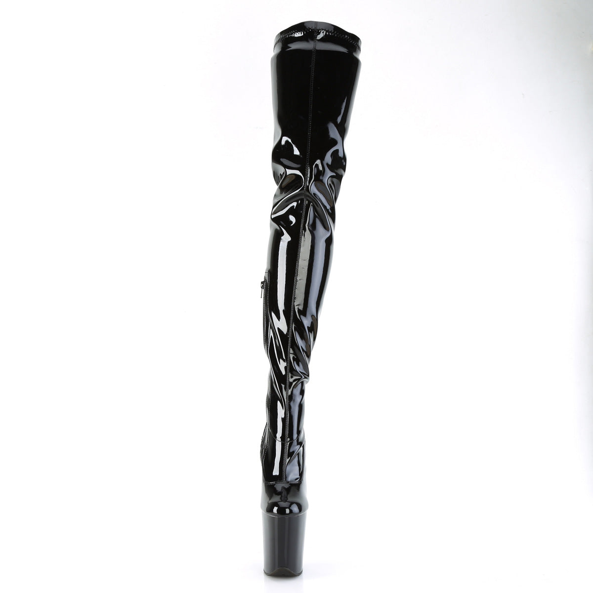 【PLEASER】FLAMINGO-4000 シューズ Blk Str. Pat/Blk【取寄】