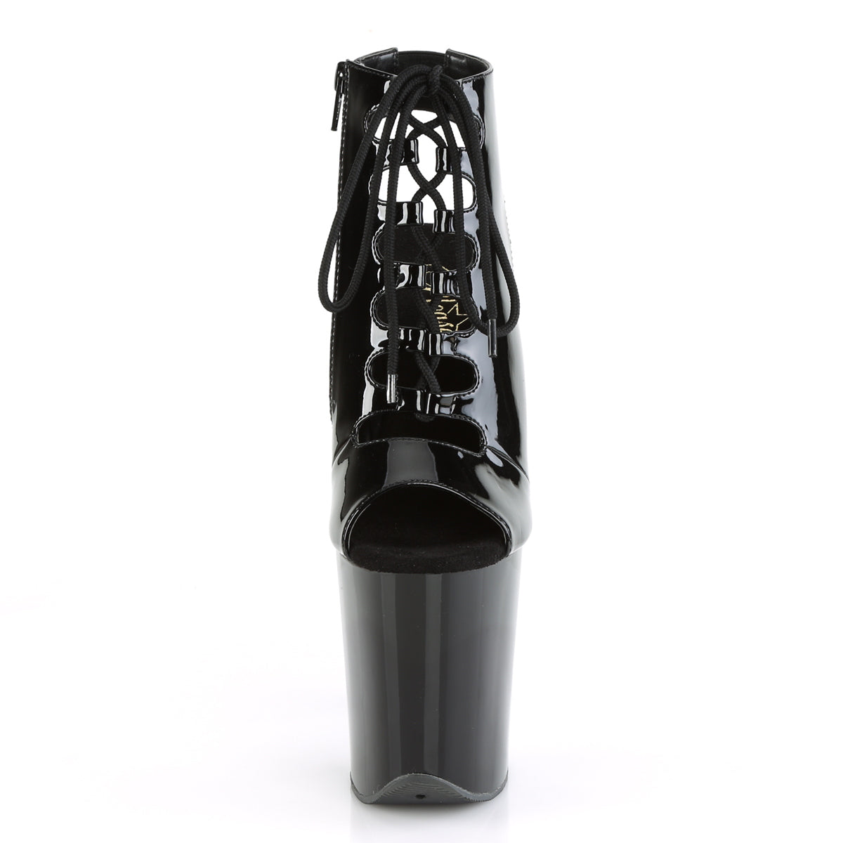 【PLEASER】FLAMINGO-800-20 シューズ Blk Pat/Blk【取寄】