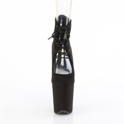 【PLEASER】FLAMINGO-800-22 シューズ Blk Faux Suede/Blk Faux Suede【取寄】