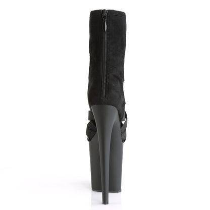【PLEASER】FLAMINGO-800-24 シューズ Blk Elastic Band-Microfiber/Blk Matte【取寄】