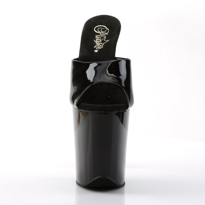 【PLEASER】FLAMINGO-801 シューズ Blk Pat/Blk【取寄】