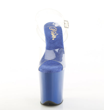 【PLEASER】FLAMINGO-808 シューズ Clr-Royal Blue/Royal Blue【取寄】
