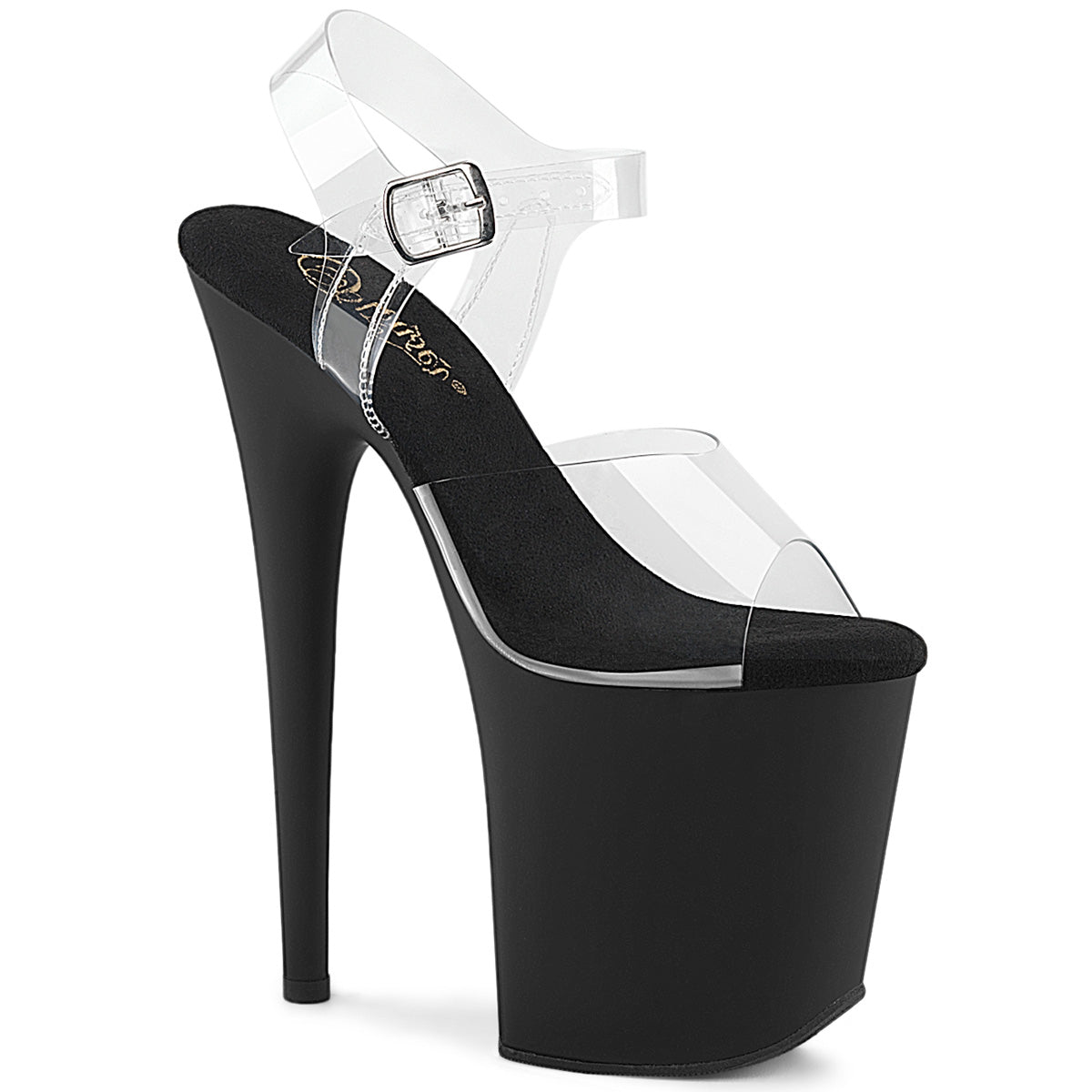 【PLEASER】FLAMINGO-808 シューズ Clr/Blk Matte【取寄】
