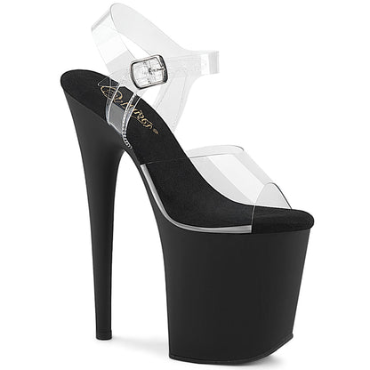 【PLEASER】FLAMINGO-808 シューズ Clr/Blk Matte【取寄】