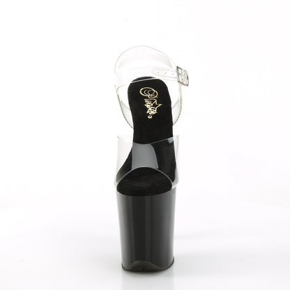 【PLEASER】FLAMINGO-808CRS-2 シューズ Clr/Blk-Slv RS【取寄】