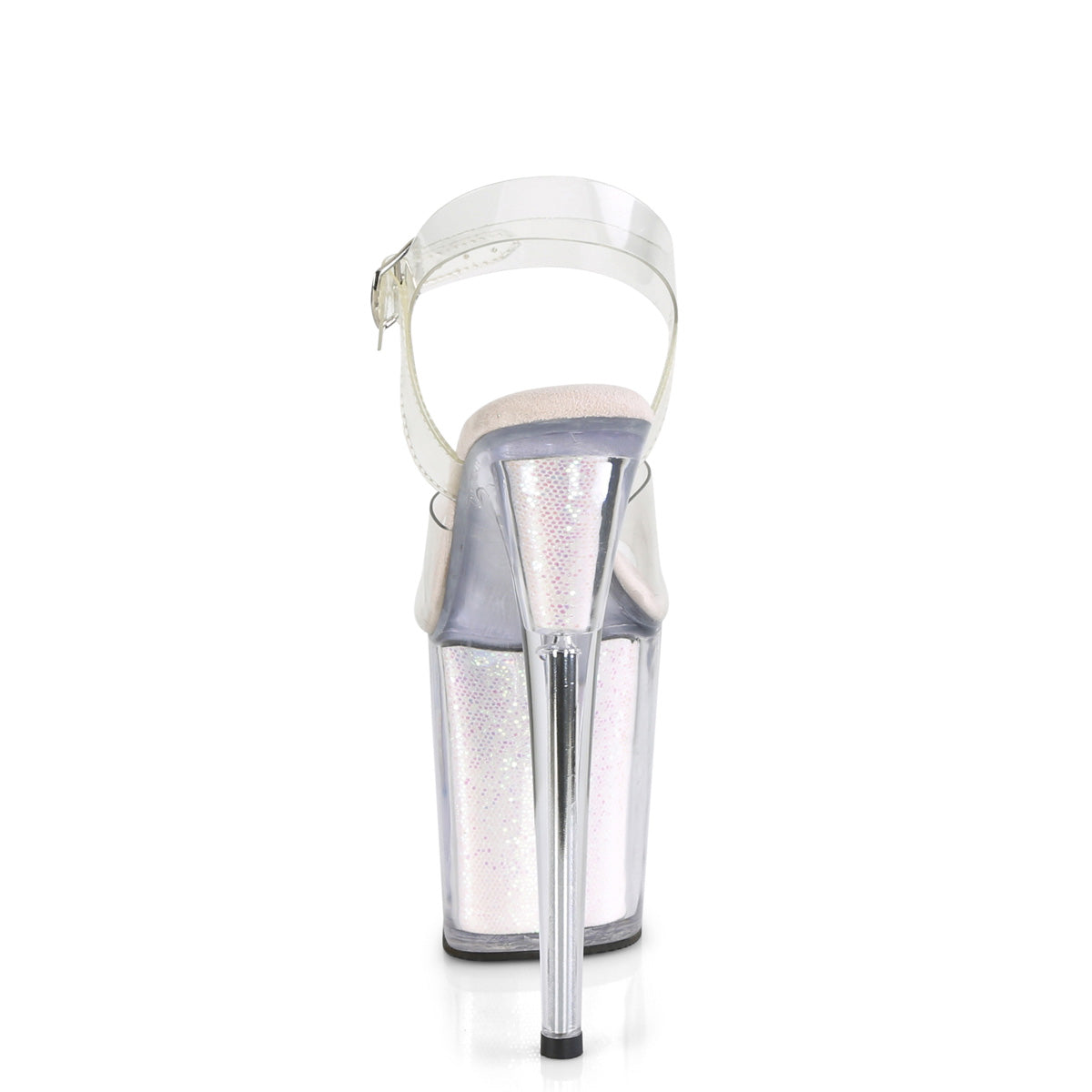 【PLEASER】FLAMINGO-808G シューズ Clr/Opal Glitter Inserts【取寄】