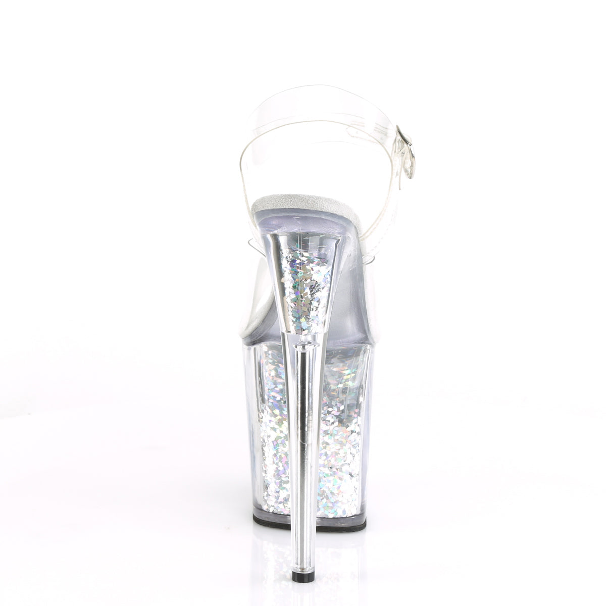 【PLEASER】FLAMINGO-808GF シューズ Clr/Slv Multi Glitter【取寄】