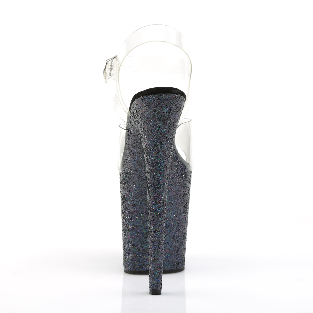 【PLEASER】FLAMINGO-808LG シューズ Clr/Blk Multi Glitter【取寄】