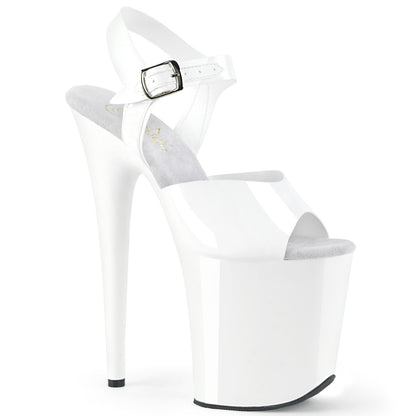 【PLEASER】FLAMINGO-808N シューズ Wht (Jelly-Like) TPU/Wht【取寄】