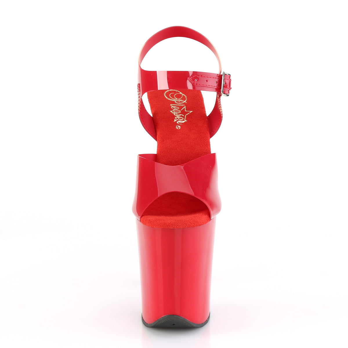 【PLEASER】FLAMINGO-808N シューズ Red (Jelly-Like) TPU/Red【取寄】