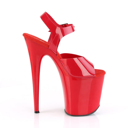 【PLEASER】FLAMINGO-808N シューズ Red (Jelly-Like) TPU/Red【取寄】