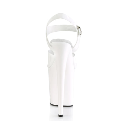 【PLEASER】FLAMINGO-808N シューズ Wht (Jelly-Like) TPU/Wht【取寄】