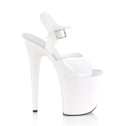 【PLEASER】FLAMINGO-808N シューズ Wht (Jelly-Like) TPU/Wht【取寄】