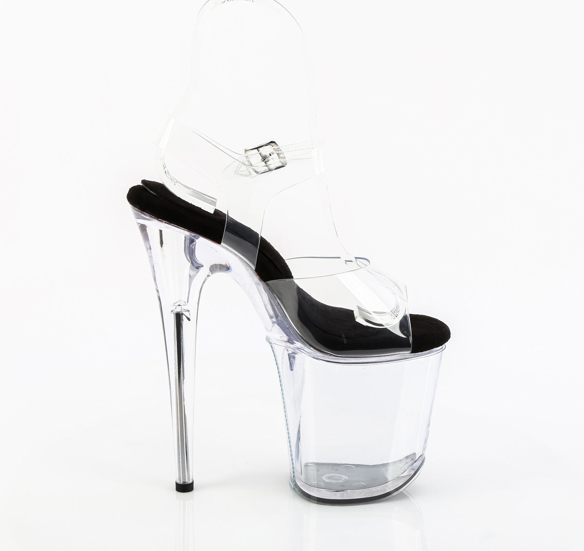 【PLEASER】FLAMINGO-808PREM シューズ Clr TPU-Blk/Clr【取寄】