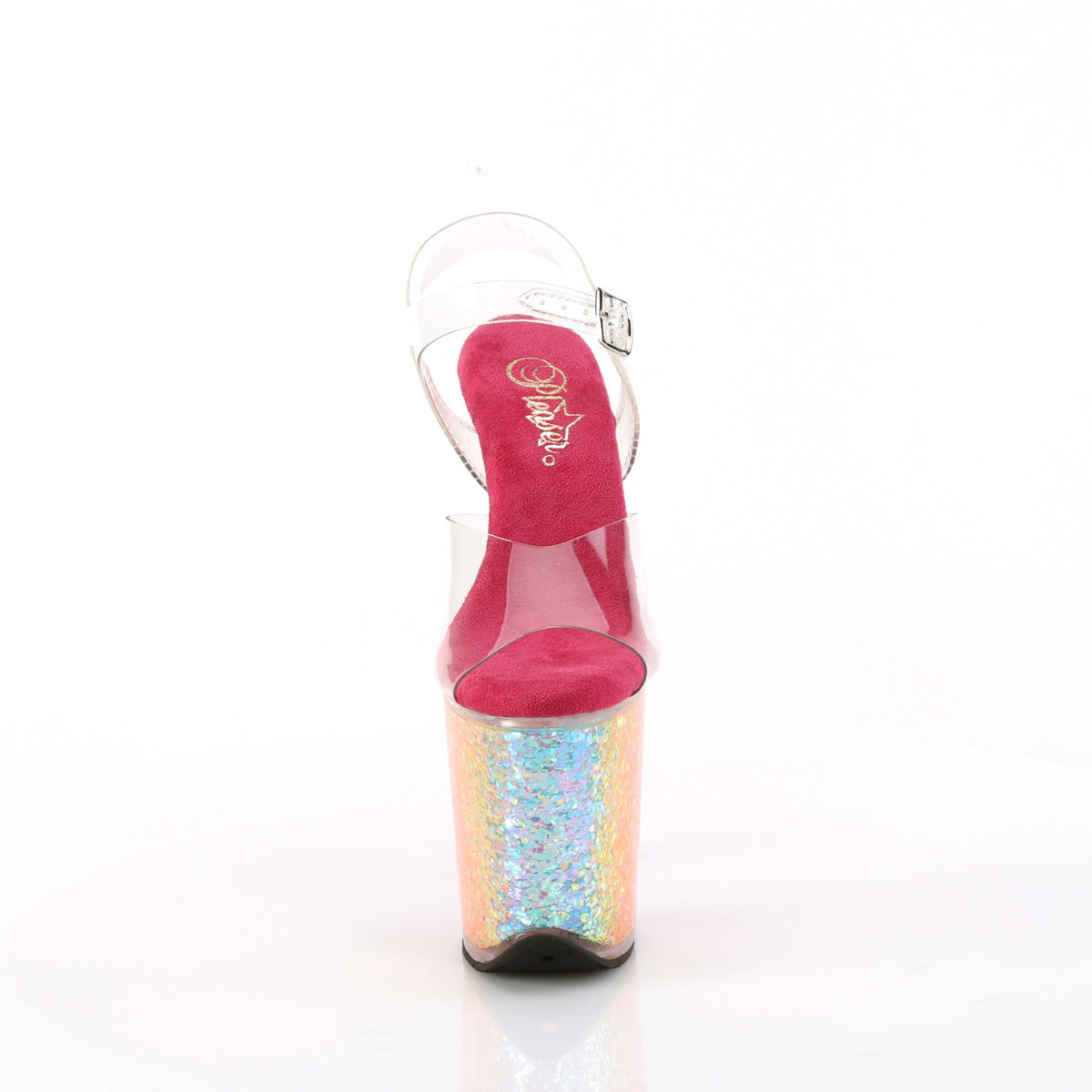 【PLEASER】FLAMINGO-808RG-02 シューズ Clr/Rainbow Confetti【取寄】