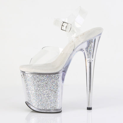 【PLEASER】FLAMINGO-808RSI シューズ Clr/Clr-Slv AB RS【取寄】