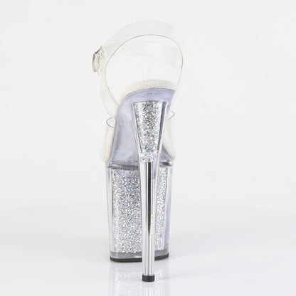 【PLEASER】FLAMINGO-808RSI シューズ Clr/Clr-Slv AB RS【取寄】